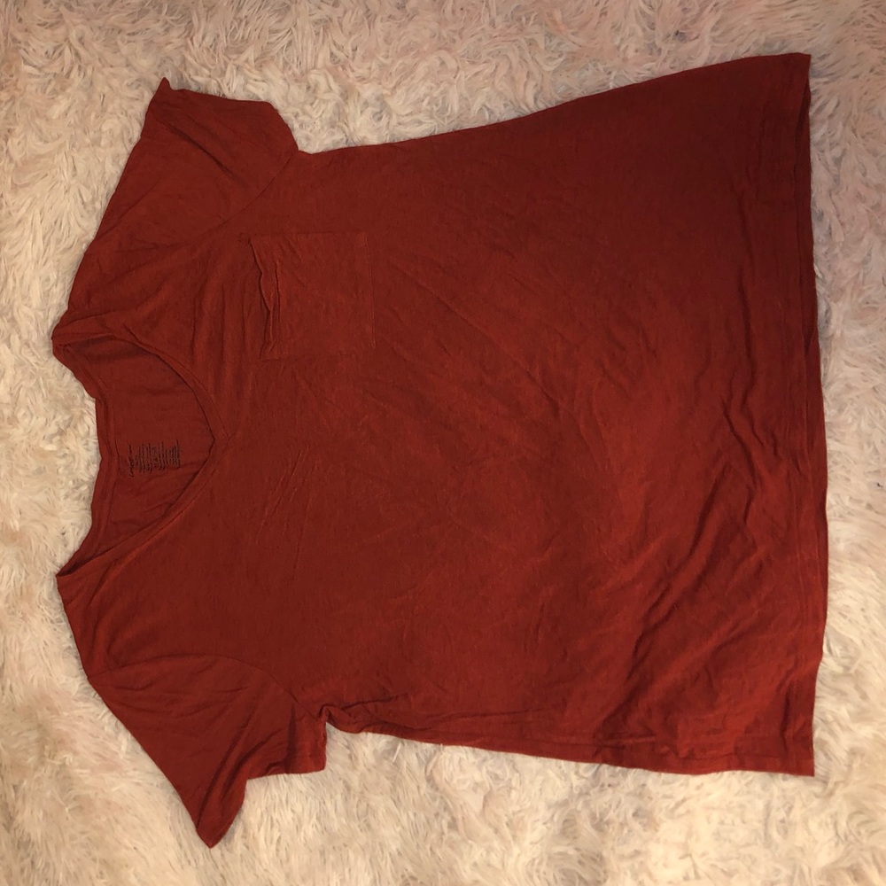 Orange Short Sleeve T Shirt